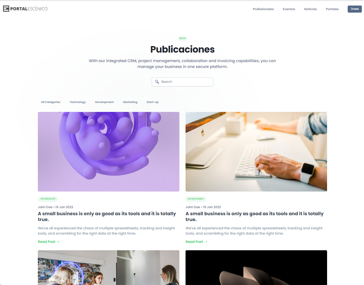 Noticias y eventos del sector audiovisual