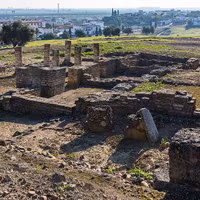 Settlements, ancient roman city of Itálica, Santiponce, Seville, Spain