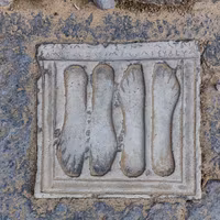 Amphitheater of the ancient roman city of Itálica, Santiponce, Seville, Spain
